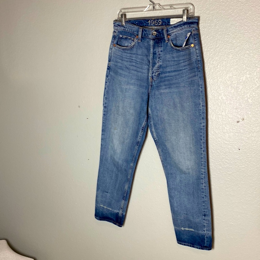 GAP Cheeky Straight High Rise Button Front  Jeans. Size 10 NWT